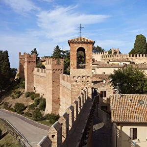 The medieval village of Gradara, Pesaro e Urbino, Marche, Italy