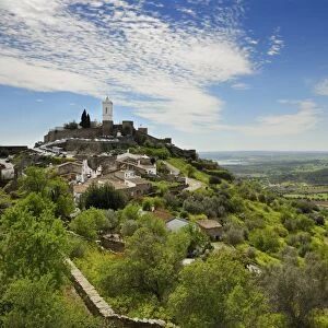 The medieval walled village of Monsaraz. Alentejo, Portugal