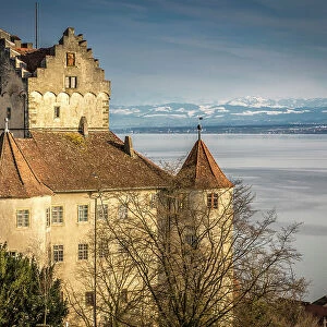 Meersburg Castle on Lake Constance, Baden-Wurttemberg, Germany