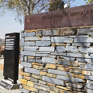 Memorial to Hector Pieterson (victim of Soweto uprising), Orlando West, Soweto
