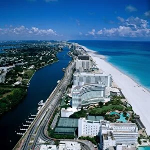 Miami Beach Skyline / Aerial