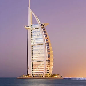 Middle East, Dubai, The Iconic visual symbol of Dubai, The Burj Al Arab