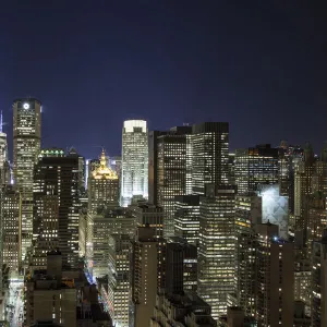 Midtown skyline with Chrysler Building and Empire State Building, Manhattan, New York