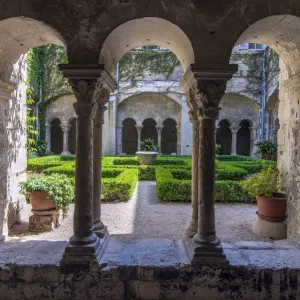 Monastery Saint-Paul-de-Mausole, Saint-Remy-de-Provence, Provence, France