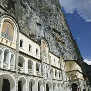 Montenegro, Ostrog Monastery Area, Ostrog Monastery