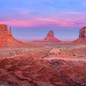 Monument Valley Sunset Print Monument Valley Sunset Print