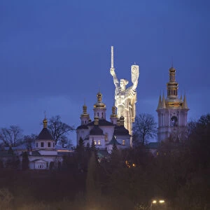 Motherland Monument & Pechersk Lavra (Monastery of the Caves), Kiev (Kyiv), Ukraine