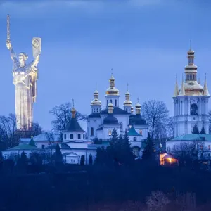 Motherland Monument & Pechersk Lavra (Monastery of the Caves), Kiev (Kyiv), Ukraine