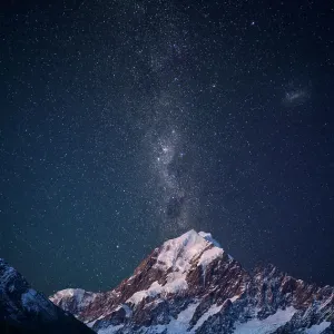 Mount Cook Print with Milky Way Mount Cook Print with Milky Way