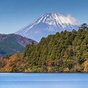 Mount Fuji & Lake Ashino-ko, Hakone, Fuji-Hakone-Izu National Park, Japan