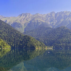 Mountain lake Ritsa, Abkhazia, Georgia