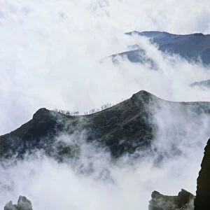 The mountain peaks of Pico do Areeiro, in the Madeira island, Portugal