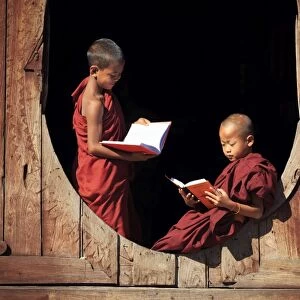 Myanmar (Burma), Shan State, Inle Lake, Nyaungshwe, Shwe Yaunghwe Kyaung monastery