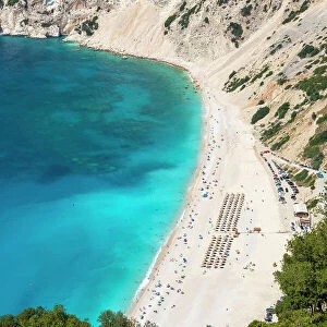 Myrtos Beach, Kefalonia, Ionian Islands, Greece