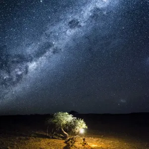 Namibia Southern Hemisphere Starry Night Print Namibia Southern Hemisphere Starry Night Print