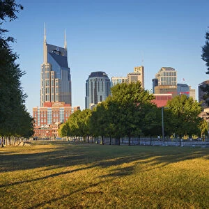 Nashville, Tennessee, Skyline, Riverfront Park