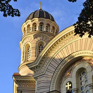 The Nativity of Christ Orthodox Cathedral. Riga, Latvia