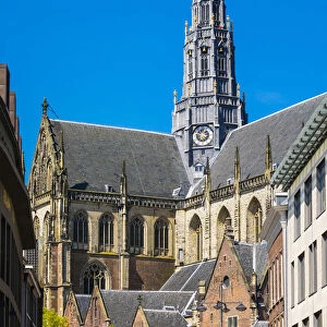 Netherlands, North Holland, Haarlem. Grote Kerk or St