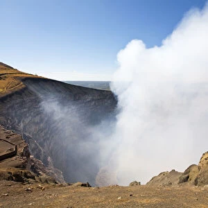 Nicaragua, Masaya, Park Natinal Volcan Masaya, Santiago crater
