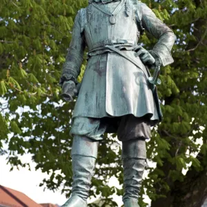 Norway, Trondheim. Statue of Peter Jansen Wessel