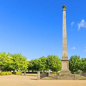 Obelisk at the Circus of Putbus, Rugen, Germany