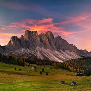 Odle, Funes, Dolomites, Trentino alto Adige, Italy