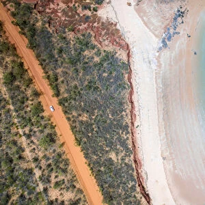 Off Road in Western Australia, Crab Creek, Broome. (Image taken from a DJI Drone)