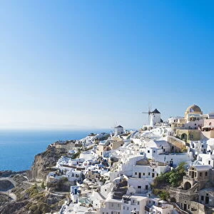 Oia, Santorini, Cyclades, Greece Classic view of Oia