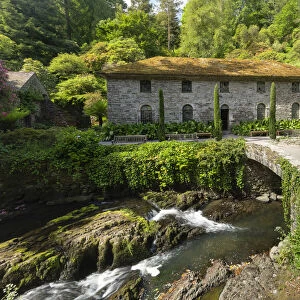 The Old Mill, Bodnant Gardens, near Tal-y-Cafn, Conwy, Wales