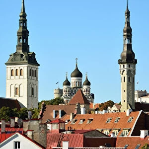 Old Town and Alexander Nevsky Cathedral in Toompea Hill, a Unesco World Heritage Site