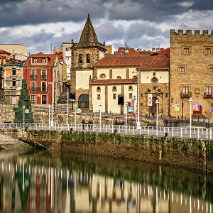 Old town, Gijon, Asturias, Spain