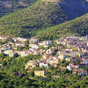 Old town of Ofena, Abruzzo, Italy