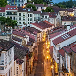 Old town, Santiago de Compostela, Galicia, Spain