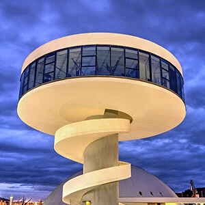 Oscar Niemeyer International Cultural Centre (Centro Niemeyer), Aviles, Asturias, Spain