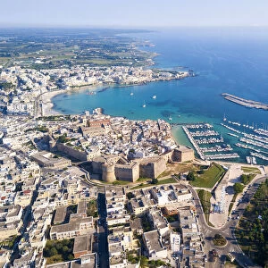 Otranto aerial view, Otranto district, Puglia, Italy
