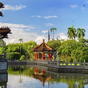 Pagodas at 228 Peace Memorial Park, Taipei, Taiwan