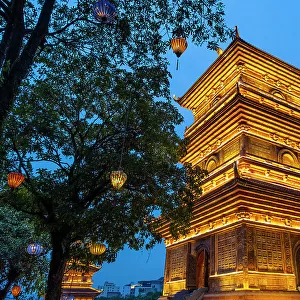 Pagodas at Pho Co Hoa Lu (ancient capital of Vietnam in 10-11th centuries), Ninh Binh, Vietnam
