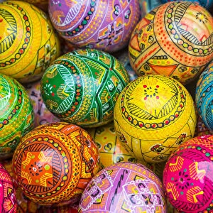 Painted eggs Souvenirs, Kiev (Kyiv), Ukraine