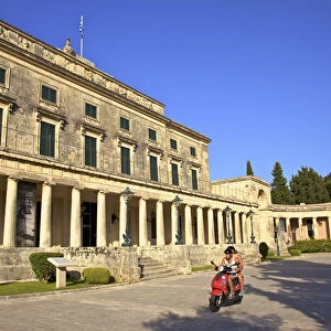 The Palace Of St. Michael and St. George, Corfu Old Town, Corfu, The Ionian Islands