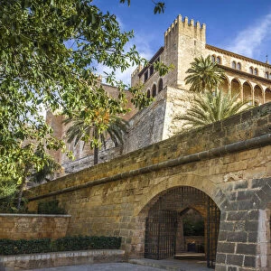 Palacio Real de la Almudaina in Palma de Mallorca, Mallorca, Spain