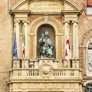 Palazzo d Accursio (Palazzo Comunale), Piazza Maggiore, Bologna, Emilia-Romagna