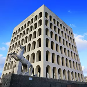 Palazzo della Civilta Italiana, (Colosseo Quadrato), Rome, Italy