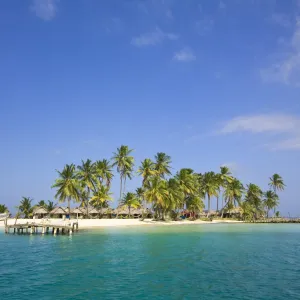 Panama, Comarca de Kuna Yala, San Blas Islands, Beach