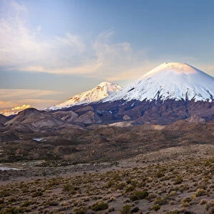 Parinacota Volcano in Lauca National Park, Arica & Parinacota Region, Chile