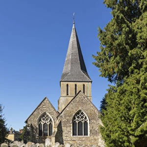 Parish Church in Shere - Location for the film The Holiday - Surrey, England