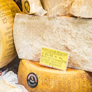 Parmigiano Reggiano (Parmesan cheese), Bologna, Emilia-Romagna, Italy