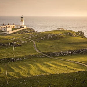 Path to Neist Point Lighthouse, Isle of Skye, Highlands, Scotland, Great Britain