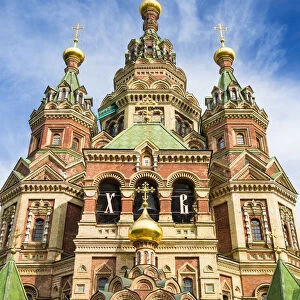 Peter and Paul Cathedral, Petergof, Saint Petersburg, Russia