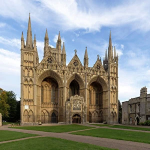 Peterborough Cathedral, Peterborough, Cambridgeshire, England, UK