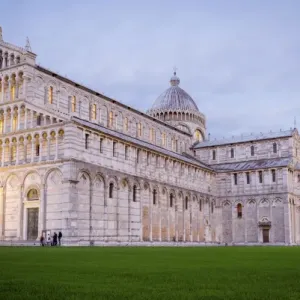 Pisa Print - Leaning Tower at Dusk Pisa Print - Leaning Tower at Dusk